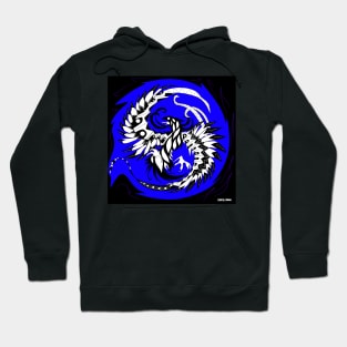 black phoenix bird Hoodie